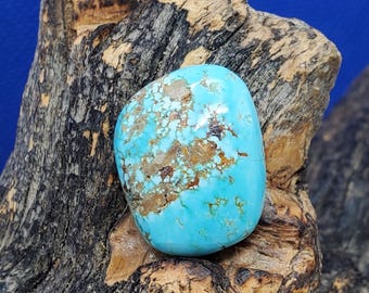 Natural Number 8 Handmade Turquoise Cabochon
