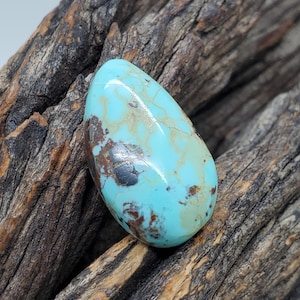 Natural Royston Turquoise Cabochon
