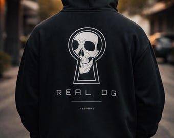 Sudadera Real OG | Sudadera Cypherpunk | Ropa urbana cripto | Sudadera de la cultura Bitcoin | Sudadera Tech Libertarian | Sudadera Satoshi | Sudadera BTC