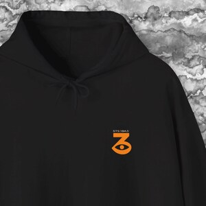 Bitcoin Genesis Hoodie Black | Crypto Streetwear Hoodie | Bitcoin Hoodie | Satoshi Nakamoto | Web3 Clothing | STS3BA3 | Bitcoin Apparel image 6