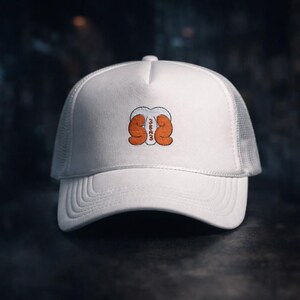 STS3BA3 Trucker Cap | Crypto Streetwear Hat | Web3 Minimal Cap | Digital Era Hat | Tech Underground Style image 2