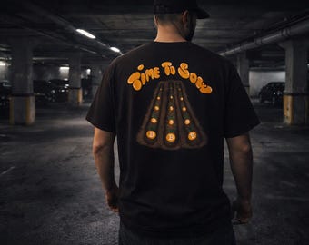 Bitcoin Time To Sow T-Shirt | BTC Streetwear Graphic Tee | Satoshi Tshirt | Back Print Crypto Art | Unisex Heavy Cotton Shirt