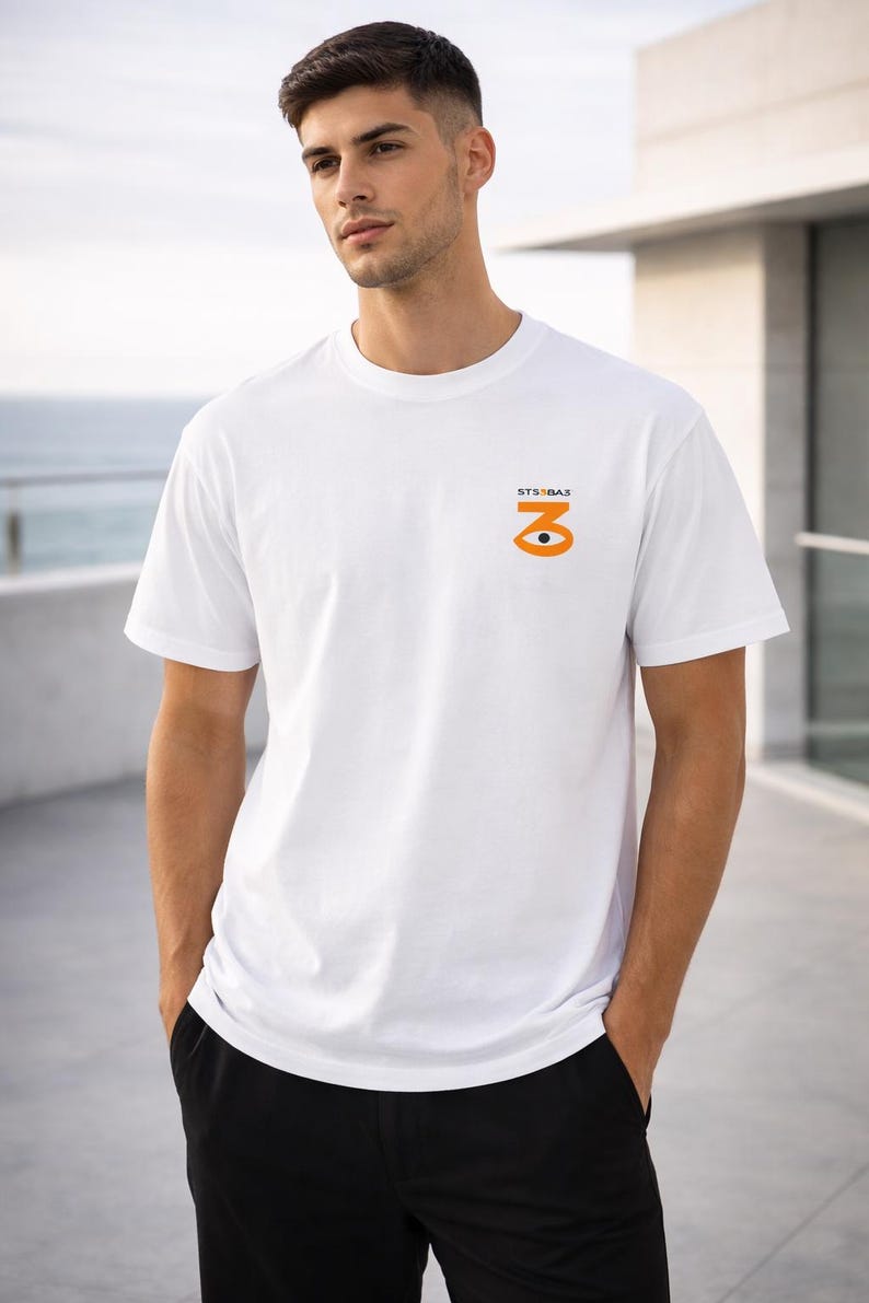 Bitcoin Genesis Tshirt | Minimal btc Streetwear | Satoshi Genesis Block Tee | Web3 Tech Shirt | STS3BA3 image 2