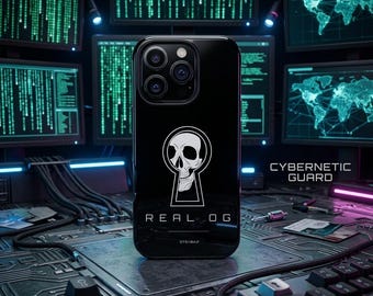 Funda para teléfono Real OG Crypto | Funda Cypherpunk para iPhone | Funda para teléfono de la cultura Bitcoin | Funda BTC Crypto | Funda para teléfono Web3 | Funda para teléfono Satoshi