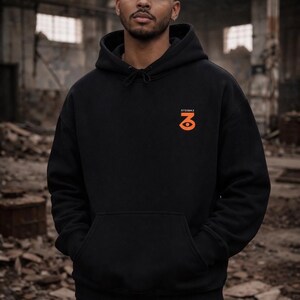 Bitcoin Genesis Hoodie Black | Crypto Streetwear Hoodie | Bitcoin Hoodie | Satoshi Nakamoto | Web3 Clothing | STS3BA3 | Bitcoin Apparel image 2