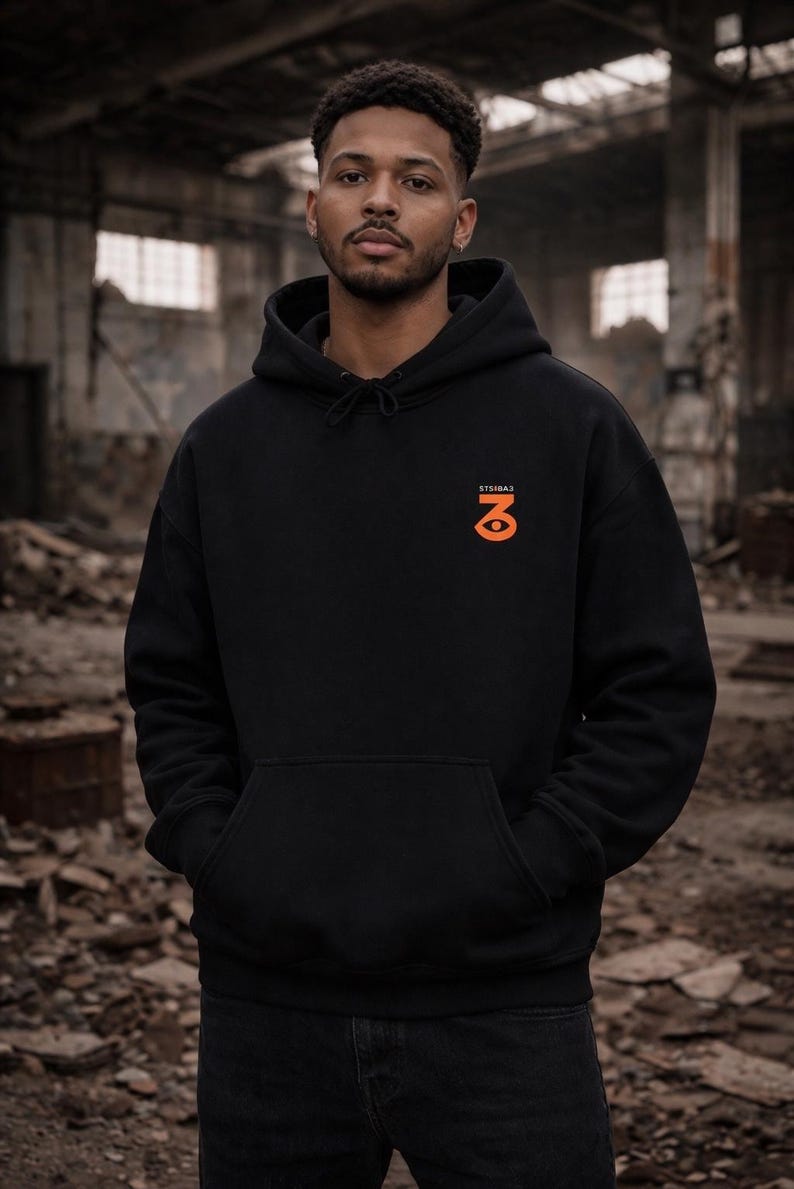 Bitcoin Genesis Hoodie Black | Crypto Streetwear Hoodie | Bitcoin Hoodie | Satoshi Nakamoto | Web3 Clothing | STS3BA3 | Bitcoin Apparel image 2