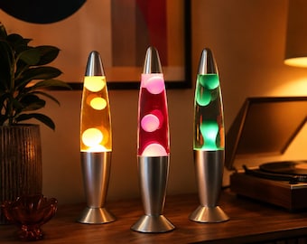 Vintage 1999 Silver Starship Rocket Lava Lamp With Box Model 5621