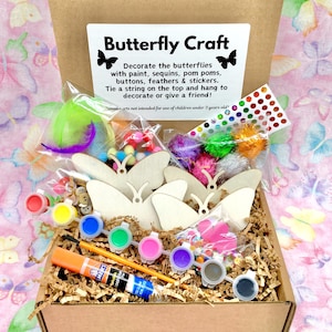 Butterfly Craft, craft kits for kids, kids craft kits, craft kit for kids, craft kit, craft kits, kids crafts, art kit for kids