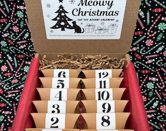 Cat Toy Advent Calendar - 12 Days of Christmas