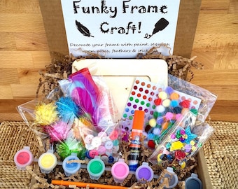 Kids Craft Kit, Funky Frame Craft Kit