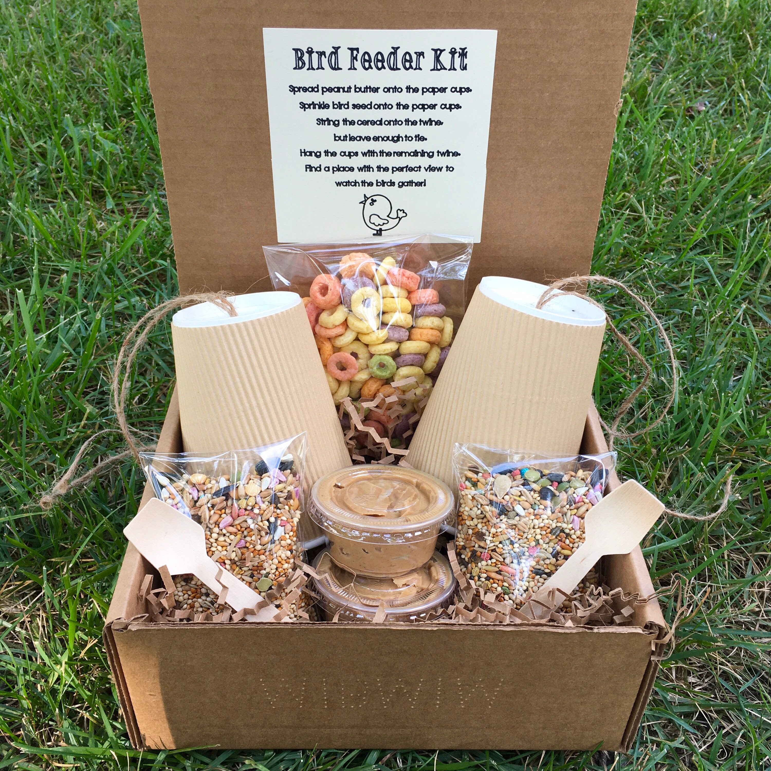 DIY Kids Bird Feeders Kids Craft Kit Bird Feeder Kit DIY Etsy