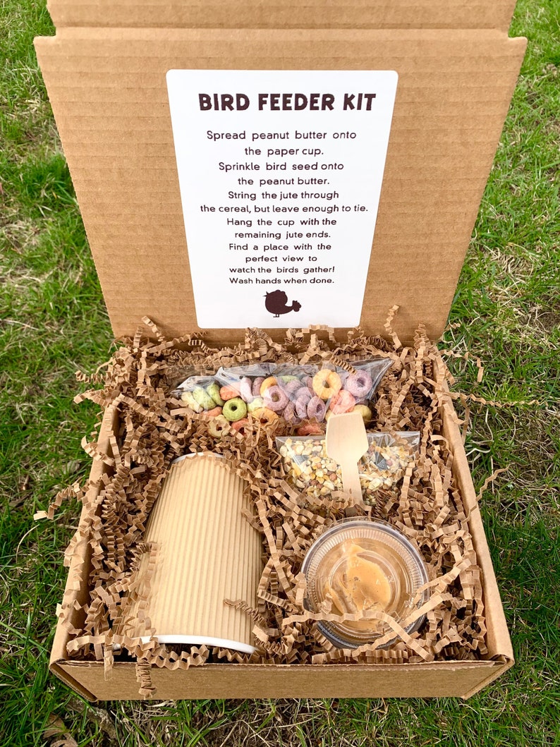DIY Kids Bird Feeders Kids Craft Kit Bird Feeder Kit DIY Etsy