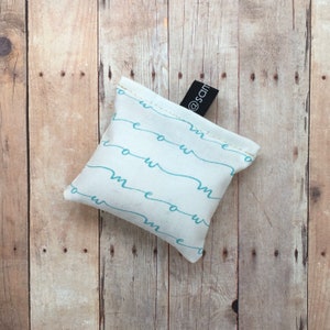 Meow Catnip Toy, Cat Toy, Cat Print Toy, Catnip Toy, Catnip Kicker Toy, Cat Toy, Catnip Pillow Toy, Cat Pillow Toy