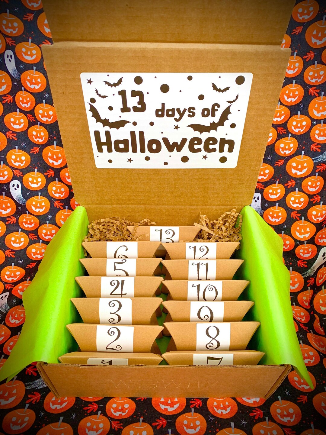 Cat Toy Advent Calendar 13 Days of Halloween Etsy