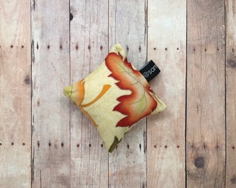 Autumn Catnip Pillow Toy, Cat Print Toy, Catnip Toy, Catnip Kicker Toy, Cat Toy, Autumn Cat Toy, Leaf Cat Toy, Cat Food Toy