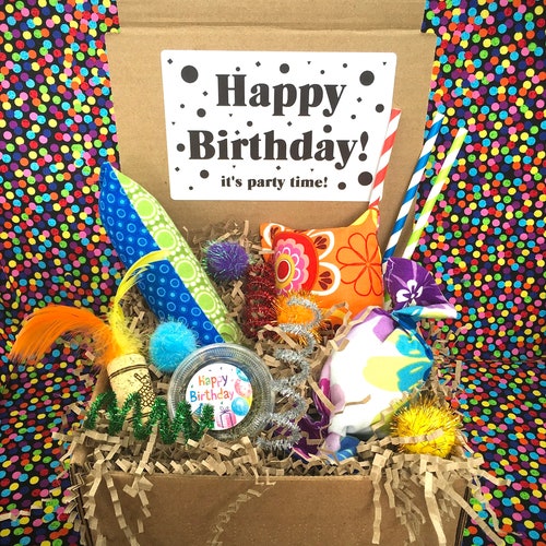 Personalised Cat Birthday Gift Box Gotcha Day Presents Pet Etsy