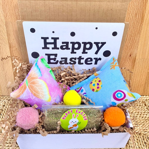 Mini Easter Cat Toy Box