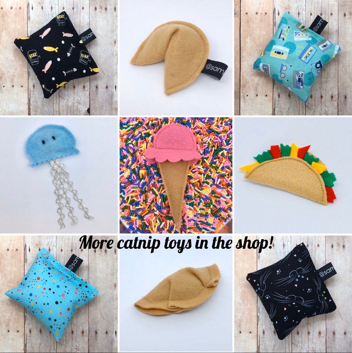 Cat Toy Box Cat Gift Box Catnip Toy Cat Food Toy Catnip Etsy