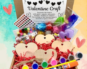 Valentinstag-Bastelset
