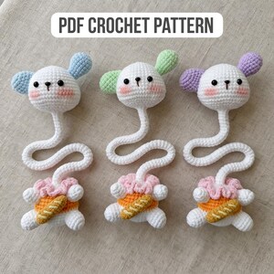Schema 10-in-1 ciondoli per borsa all'uncinetto, modello collo lungo, modelli portachiavi animali, tutorial amigurumi peluche immagine 15