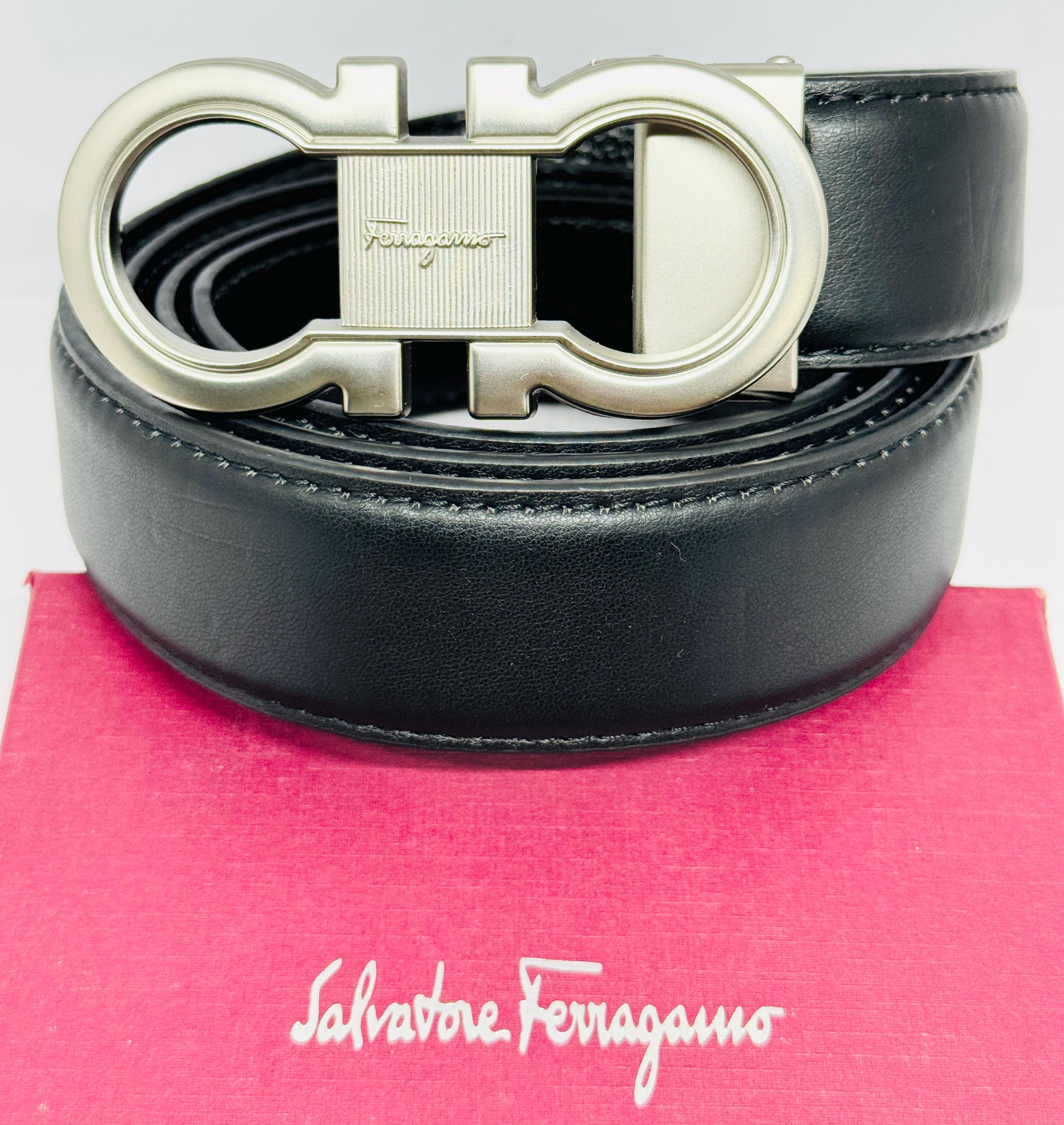 Vintage Ferragamo Belt - Etsy