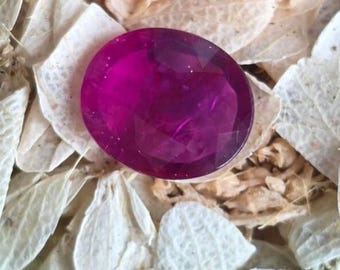Natural Ruby (Maanik) 2.90 Ct Oval Shape Mozambique Origin Gemstone for Ring & Astrology