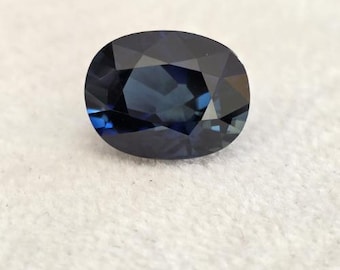 Natural Blue Sapphire (Neelam) – 6.18 CT | Oval Shape | Madagascar Origin | Perfect for Ring & Astrology