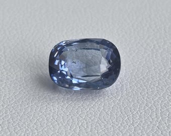 Natural Unheated Blue Sapphire (Neelam) 5.49 Ct Cushion Shape | Sri Lanka Origin | Premium Gemstone for Ring & Astrology