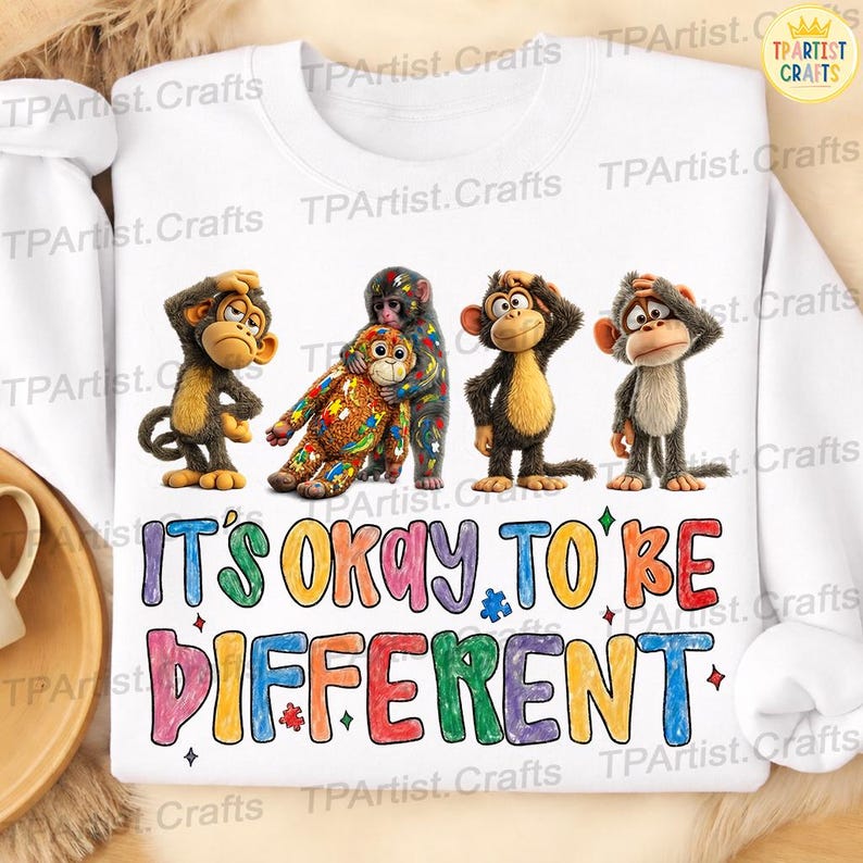HOT 2026 TREND!! It's Ok to Be Different Png, Autism Mom Png, Autism ...