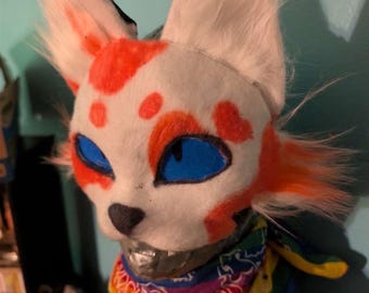 Koi fish therian mask