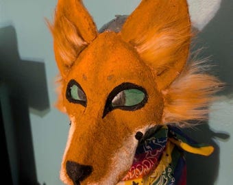 HQ therian fox mask!!