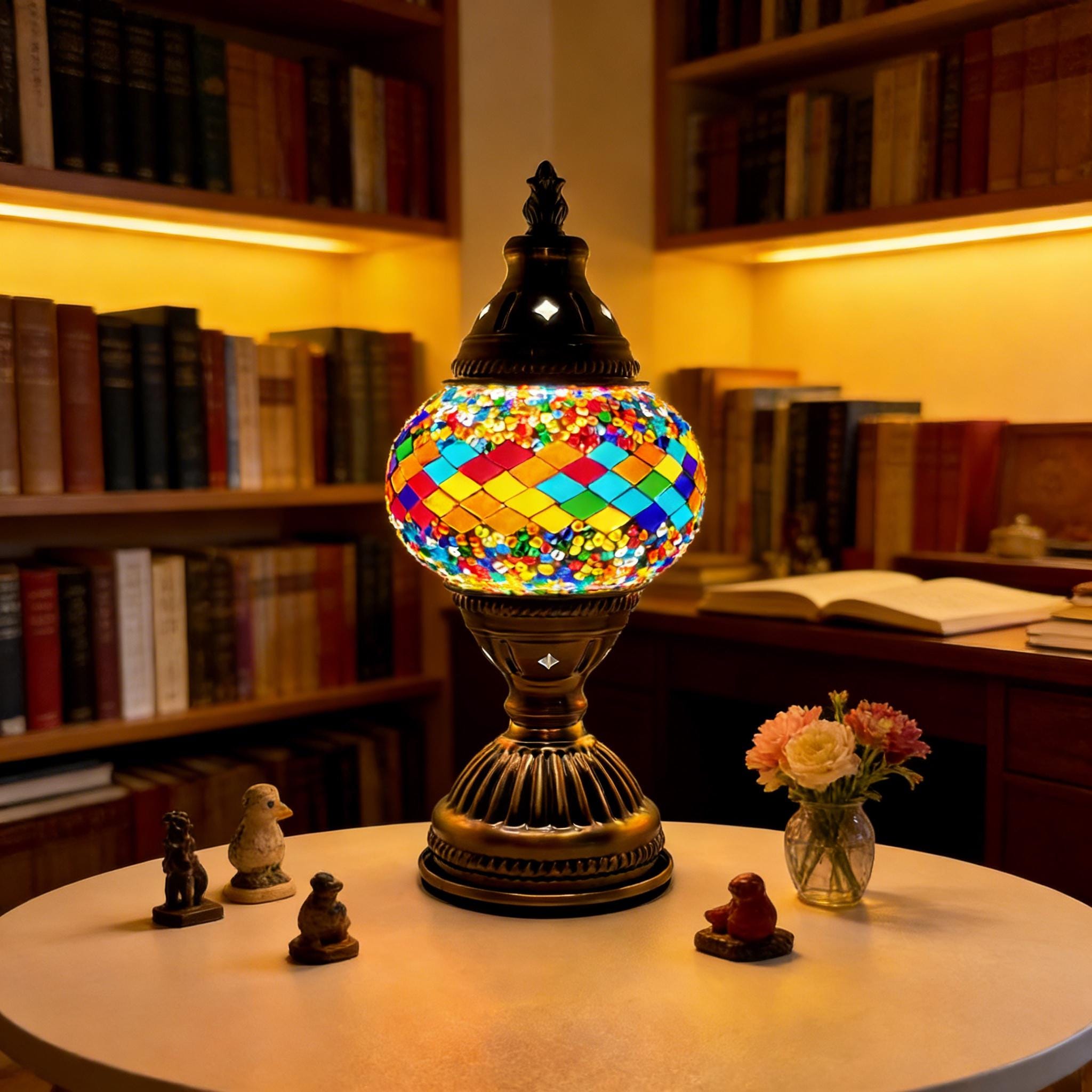 Turkish mosaic lamp - Etsy 日本