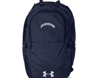 Arched Name Embroidery Under Armour All Sport Backpack | Personalized Name