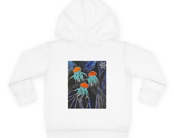 Cosmic Jellyfish Kids Hoodie