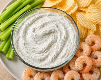 Dill Dip Recipe – Make-Ahead Party Dip for Chips, Vegetables (Digital Download)