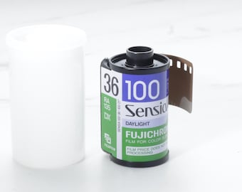 Fujichrome Sensia 100 35-mm diafilm (verlopen in 2008): kleuromkeerfilm