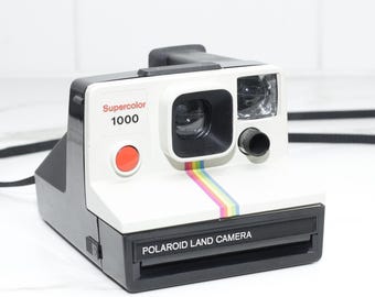Câmera instantânea Polaroid Supercolor 1000 – Testada e funcionando perfeitamente | Filme SX-70