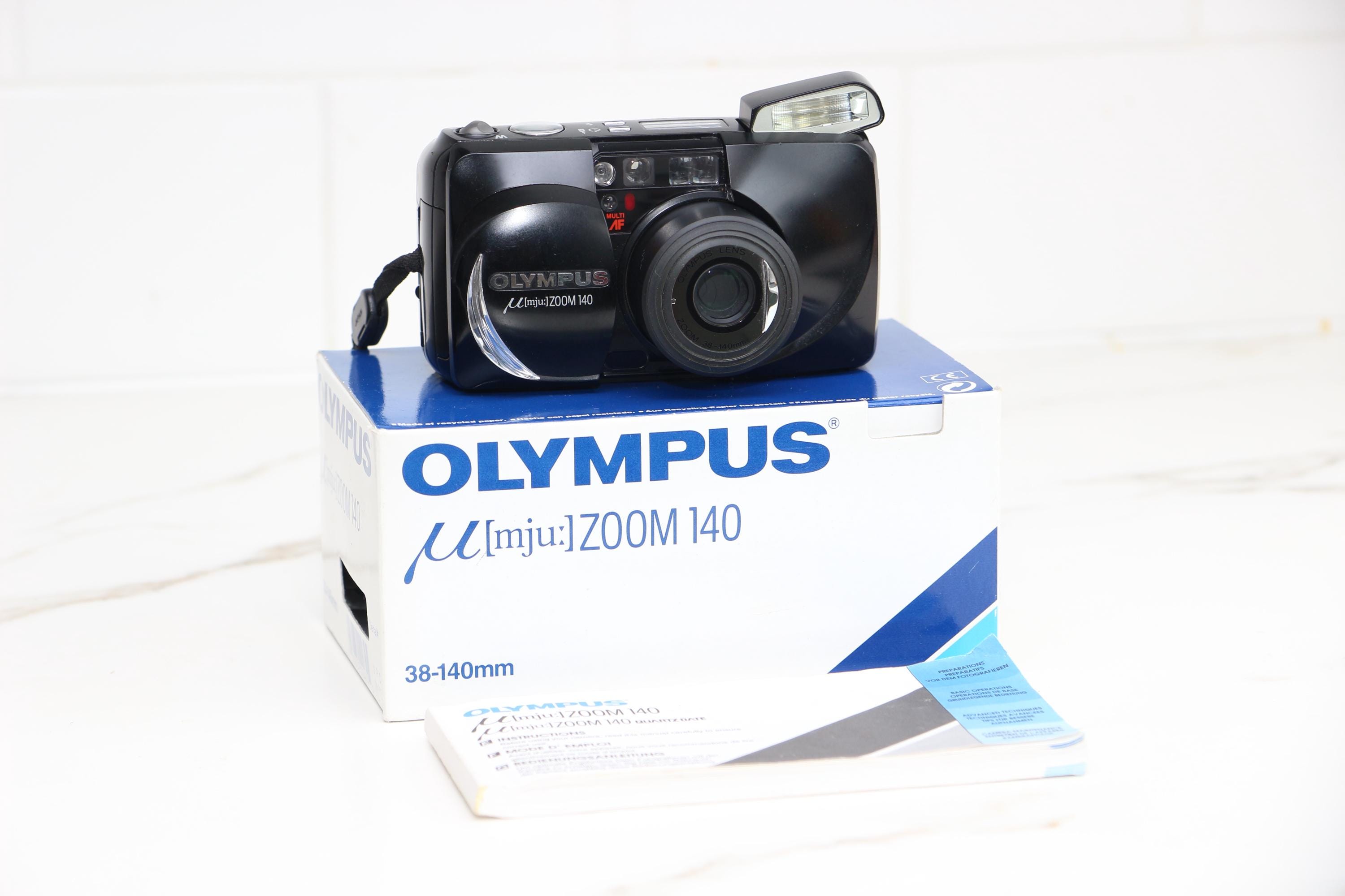 撮影の可否は不明・フィルムカメラ・OLYMPUS μ〔mju:〕ZOOM 140 VF