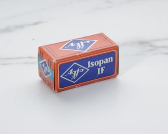 Agfa Isopan IF 40 zwart-wit 35 mm-film – verlopen in 1971, verzamelobject