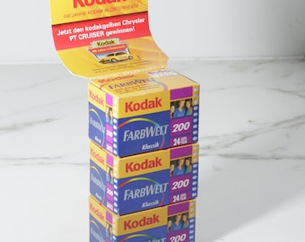 Kodak Klassik Gold 200 – Y2K-bundel met 3 rollen, elk 24 opnamen, verlopen 2003, 35 mm-film