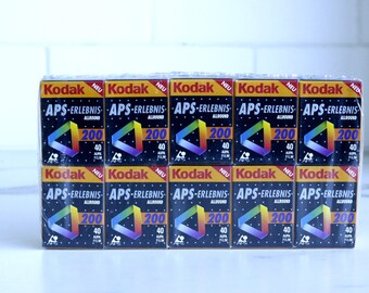 10x Kodak APS 200 Film 40 Exp Expired 2004 Bundle