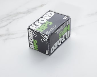 Ilford HP5 Plus 35 mm zwart-witfilm – verzegelde vintage, ISO 400 (verlopen 1992)