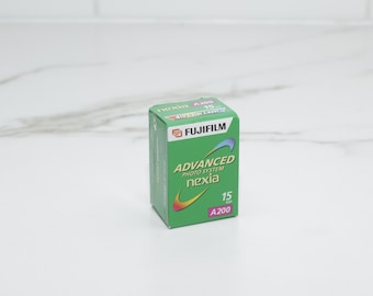 Fujifilm Nexia A200 APS Film 15 Exp Expired 2003 Vintage Color Film