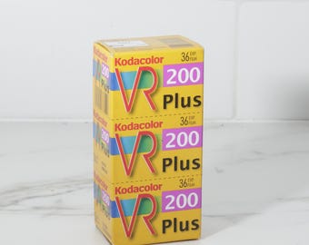 Set van 3 Kodak Kodacolor VR Plus 200-film: 36 opnamen (verlopen)