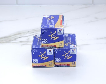 3 rollen 35 mm-film, ISO 200 – verlopen: 2005 2006 analoge fotografie