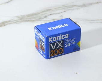 Konica VX 200 35 mm-film – 24 opnamen – verlopen 1999 – Y2K Vintage