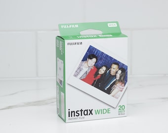 Fresh Instax Wide Film 20 Sheets Twin Pack ISO 800 – Fujifilm Instant Film