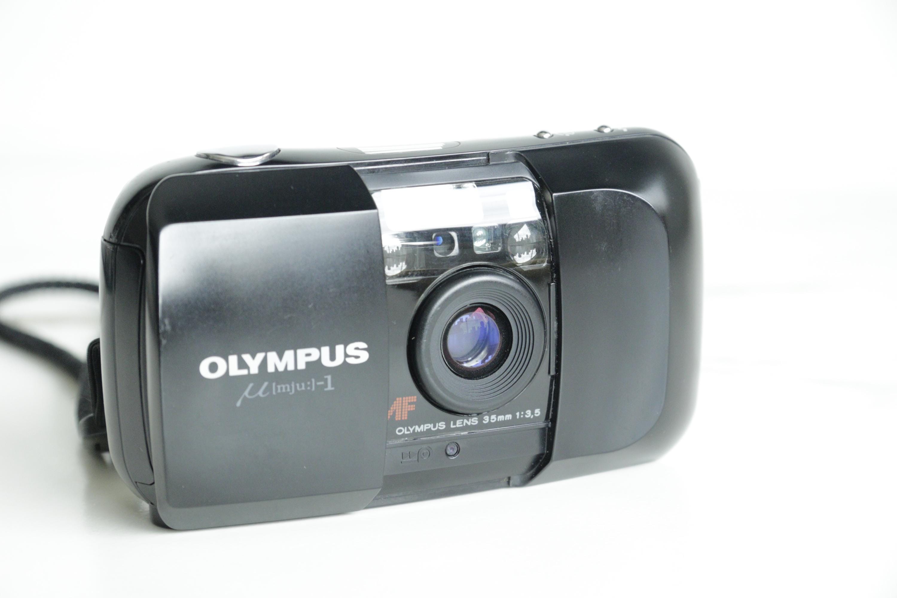 Olympus MJU I 35mm Film Camera: Tested, Working, Autofocus, 35mm