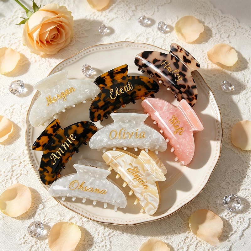 Big Hair Clip - Etsy UK