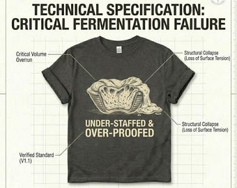 Funny ICU Nurse Shirt “Understaffed & Overworked”, RN Gift for Nurses, Burnout Humor Tee, Healthcare Worker Shirt, Comfort Colors 1717